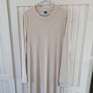 Old Navy Cream Dress Size Medium